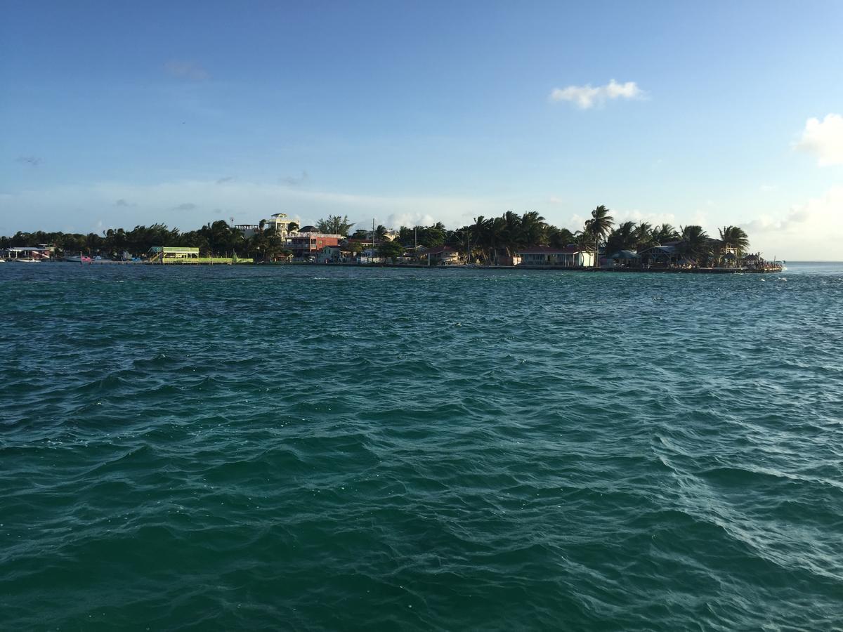 Blue Wave Guest House Caye Caulker Bagian luar foto